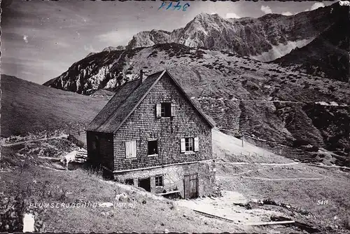 AK Pertisau, Plumserjochhütte, Plumsjochhütte, ungelaufen