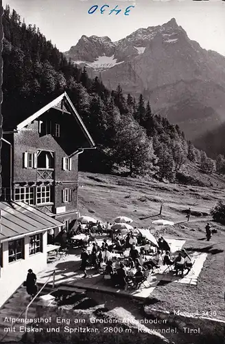 AK Eng, Alpengasthof Eng am Großen Alpenboden, ungelaufen