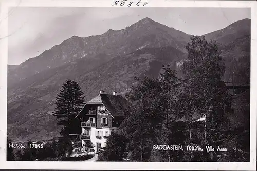 AK Bad Gastein, Villa Anna, ungelaufen