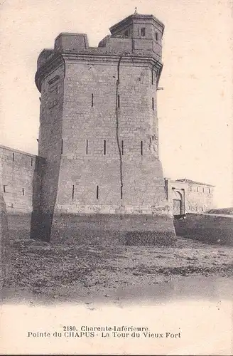 CPA Pointe du Chapus, La Tour du Vieux Fort, non circule