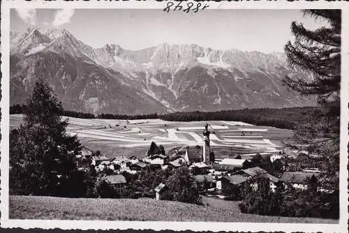 AK Natters, Stadtansicht mit Kirche, ungelaufen