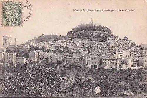 CPA Focalquier, Vue generale prise de saint Marc, circule 1906