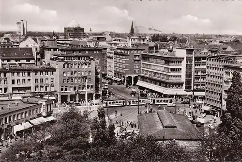 AK Hannover, Cafe Kröpcke, Wormland, Laporte, Straßenbahn, ungelaufen