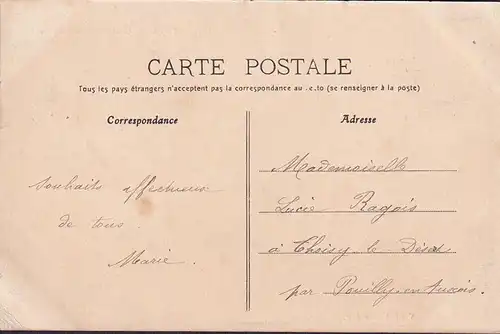 CPA St. Anthot, Facade du Chateau, price du parc, couru 1905