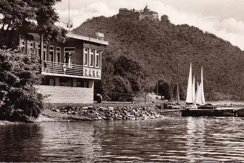 AK Waldeck, Edersee, DLRG Rettungsstation, Boote, ungelaufen