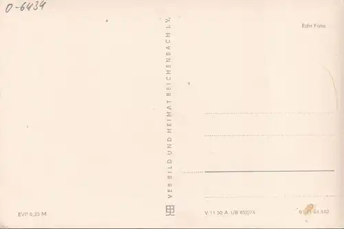 AK Limbach, Steinheid, HO Gaststätte, Aussen und Innenansichten, ungelaufen