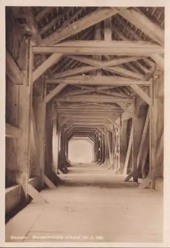 AK Beuron, pont du Danube construit en 1801, non couru