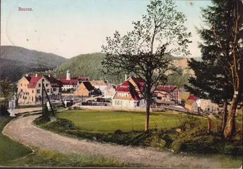 AK Beuron, vue de la ville, monastère, couru