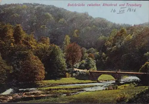 AK Bodebrücke zwischen Altenbrak und Treseburg, ungelaufen