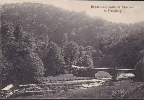AK Bodebrücke zwischen Altenbrak und Treseburg, ungelaufen