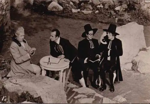 AK Thale, Festival 1957, théâtre de montagne, Le marchand d'oiseaux, incurable