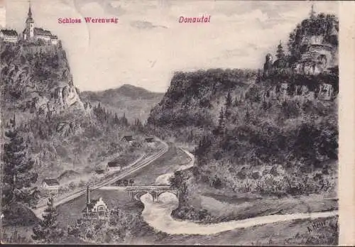 AK Donautal, Schloss Werenwag, ungelaufen