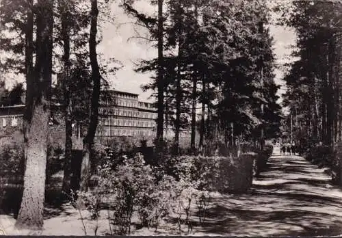 AK Bad Bramstedt, Am Kurhaus, gelaufen 1962