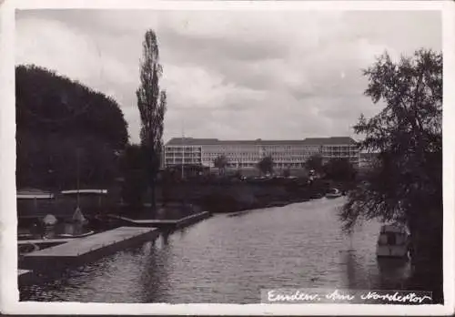 AK Emden, Am Nordufer, gelaufen 195?