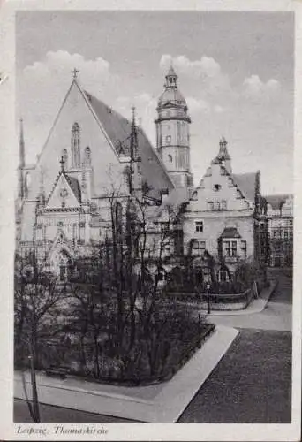 AK Leipzig, Thomaskirche, ungelaufen