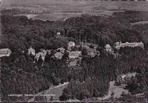 Leichlingen, Sanatorium Roderbirken, Fliegeraufnahme, ungelaufen