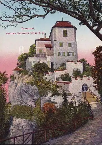 AK Fridingen, Schloss Bronnen, ungelaufen