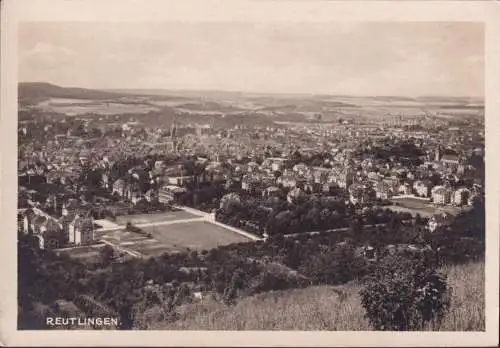 AK Reutlingen, Stadtansicht, Kirche, ungelaufen