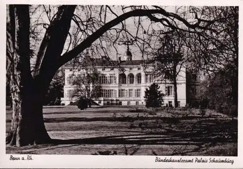 AK Bonn, Chancellerie fédérale, Palais Schaumburg, inachevé