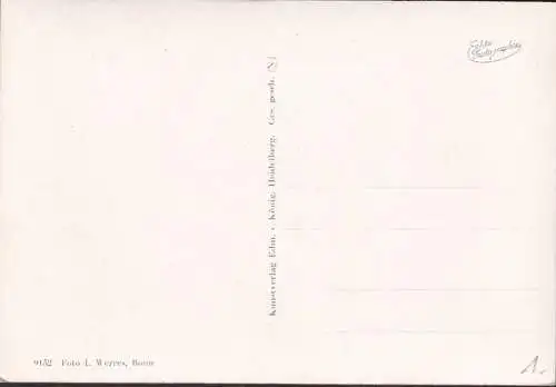 AK Bonn, Bundeskanzleramt, Palais Schaumburg, ungelaufen