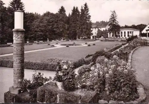 AK Villingen, Im Kurpark, gelaufen 1964