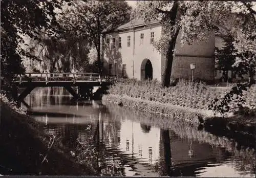 AK Rodevich, entrée de l'île du château, Châteaux de Obergoltzsch, incurvé