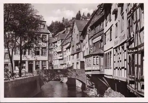 AK Monschau, Stadthaus, Gasthaus, Cafe, ungelaufen