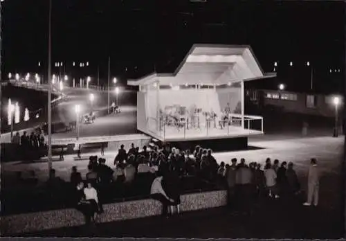 AK Helgoland, Kurpromenade, Abendkonzert, ungelaufen