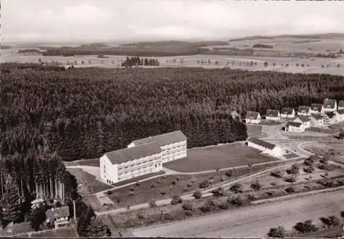 AK Villingen, Kursanatorium am Germanswald, Fliegeraufnahme, ungelaufen