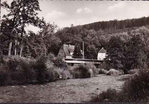 AK Pforzheim, Kupferhammer, gelaufen 1959