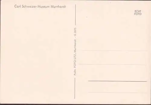 AK Murrhardt, Carl Schweizer Museum, Seeadler am Horst bei Helgoland, ungelaufen