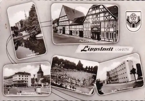 AK Lippstadt, hôpital, parking de la gare, piscine extérieure, non-fréquent