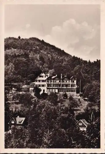 AK Pommelsbrunn, Haus Appelsberg, gelaufen 1952