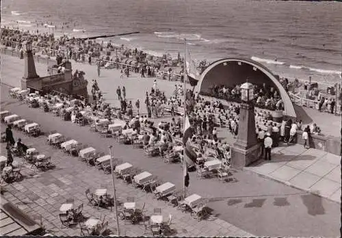 AK Sylt, Westerland, Kurpromenade, gelaufen 1960