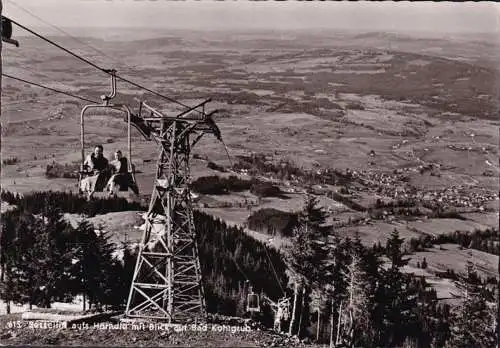 AK Bad Kohlgrub, Sessellift auf Hörndle, gelaufen 1961