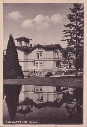 AK Bad Harzburg, Kasino, gelaufen 1959