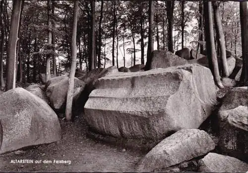 AK Felsberg, Altarstein, ungelaufen