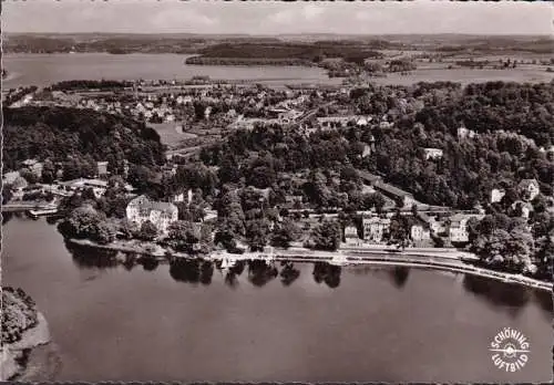 AK Malente, Fliegeraufnahme, Stadtansicht, Promenade, gelaufen 1960