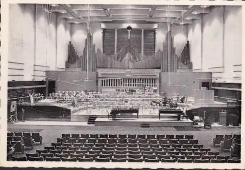 AK Brüssel, N.I.R. Großes Auditorium der Brüsseler Philharmoniker, ungelaufen