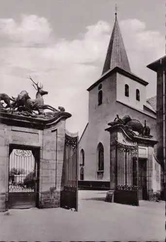 AK Arnsberg, Hirschberger Tor und Probsteikirche, ungelaufen