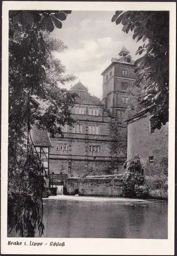 [Ansichtskarte] AK Brake, Wasserschloss, ungelaufen. 