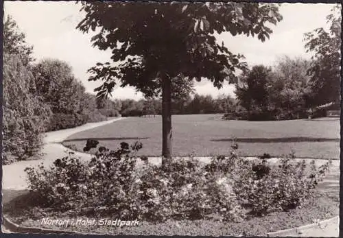 [Ansichtskarte] AK Nortorf, Stadtpark, gelaufen 1967. 