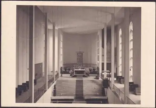 AK Köln Hohenlind, Deutsches Caritas Institut, Altar, gelaufen 1959