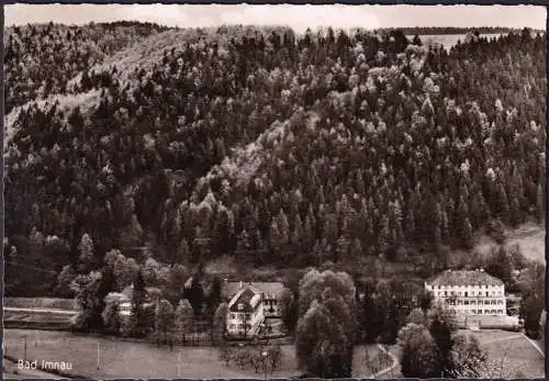 AK Bad Imnau, Sanatorium für Herz und Gefässkrankheiten, gelaufen 1962