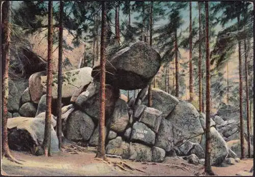 AK Okertal im Harz, Mäusefalle, gelaufen 1913