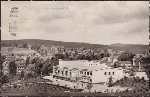 AK Braunlage, Kurhaus, gelaufen 1962