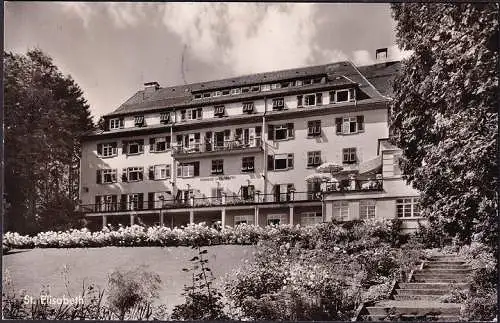 AK Freudenstadt, Kurhaus St. Elisabeth, gelaufen 1968