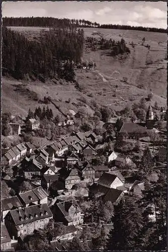 AK Wildemann, Blick vom Hüttenberg, gelaufen 1958