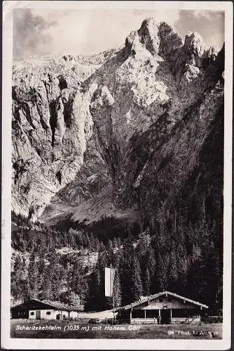 AK Scharitzkehlalm mit Hohem Göll, gelaufen 