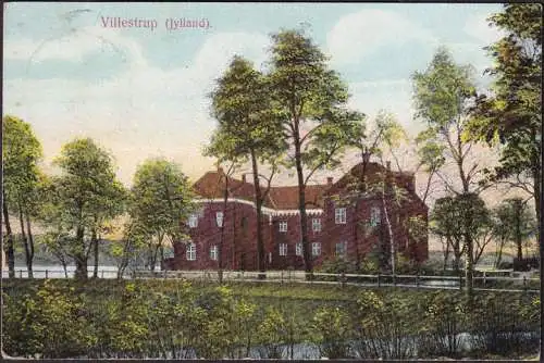 AK Arden, Gutshof Villestrup, couru en 1910